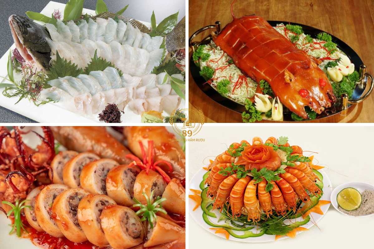 Ẩm thực đặc sắc tại Hầm Rượu 89 Quận 12